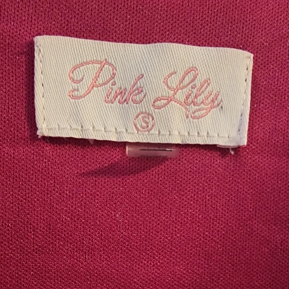 Pink Lily Women's Floral Rose Maxi Dress Cottagecore Soft Girl Balletcore Small - Picture 7 of 10